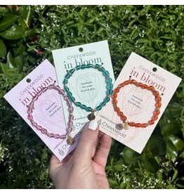 Cheekwood in Bloom Glass Bracelet