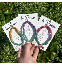 Cheekwood in Bloom Fabric Bracelet