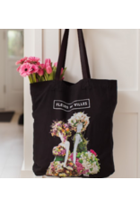 Fleurs de Villes Floral Tote Bag