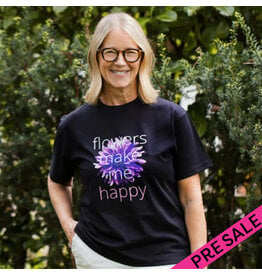 Purple Womens Fleurs de Villes T-Shirt