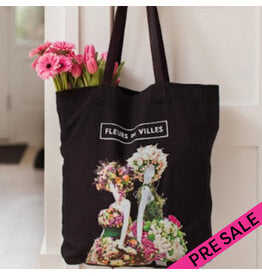 Fleurs de Villes Floral Tote Bag