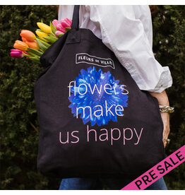 Fleurs de Villes Flowers Tote Bag