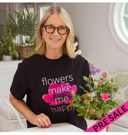 Pink Womens Fleurs de Villes T-Shirt