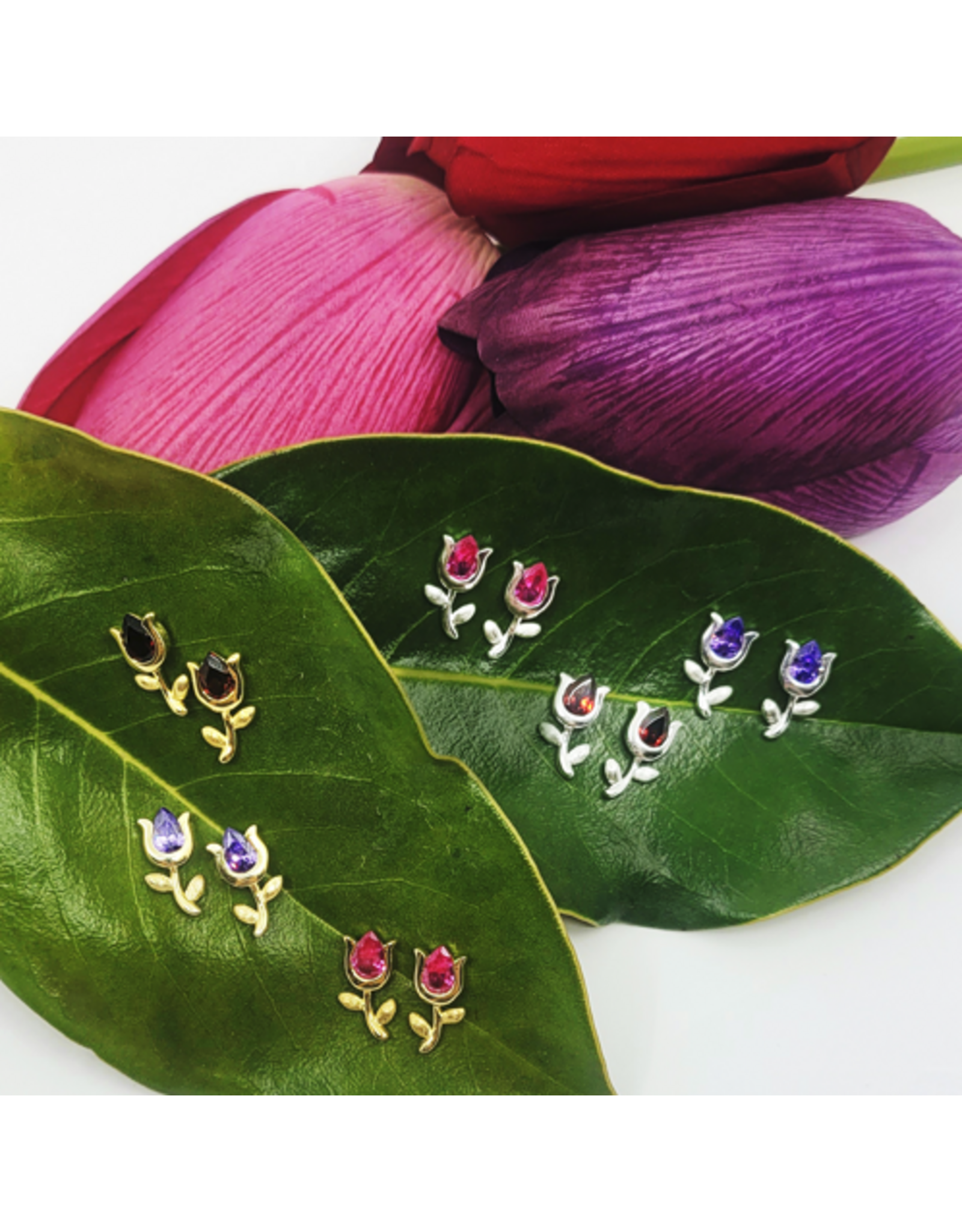Cheekwood Tulip Earrings