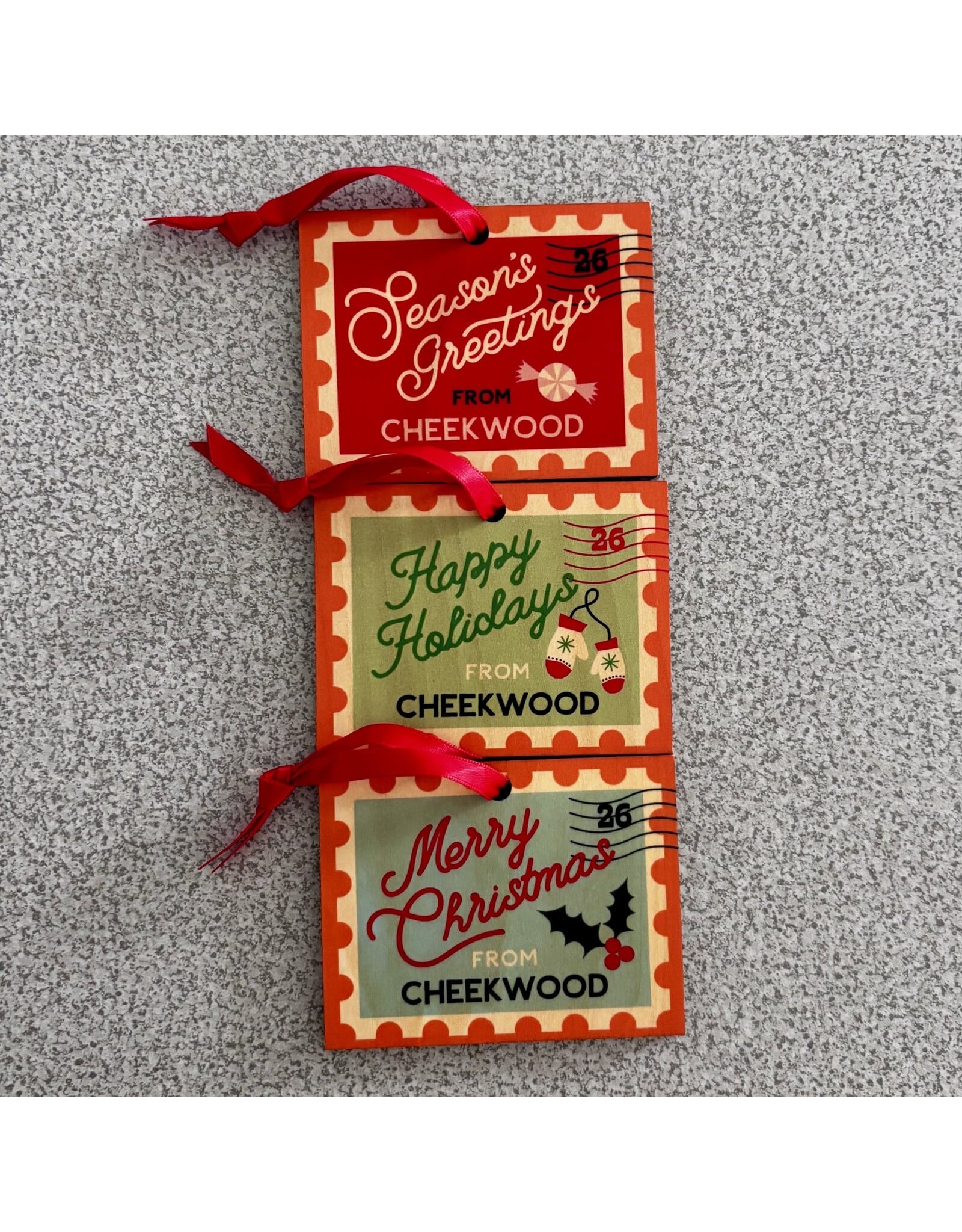 Cheekwood Postage Stamp Ornament