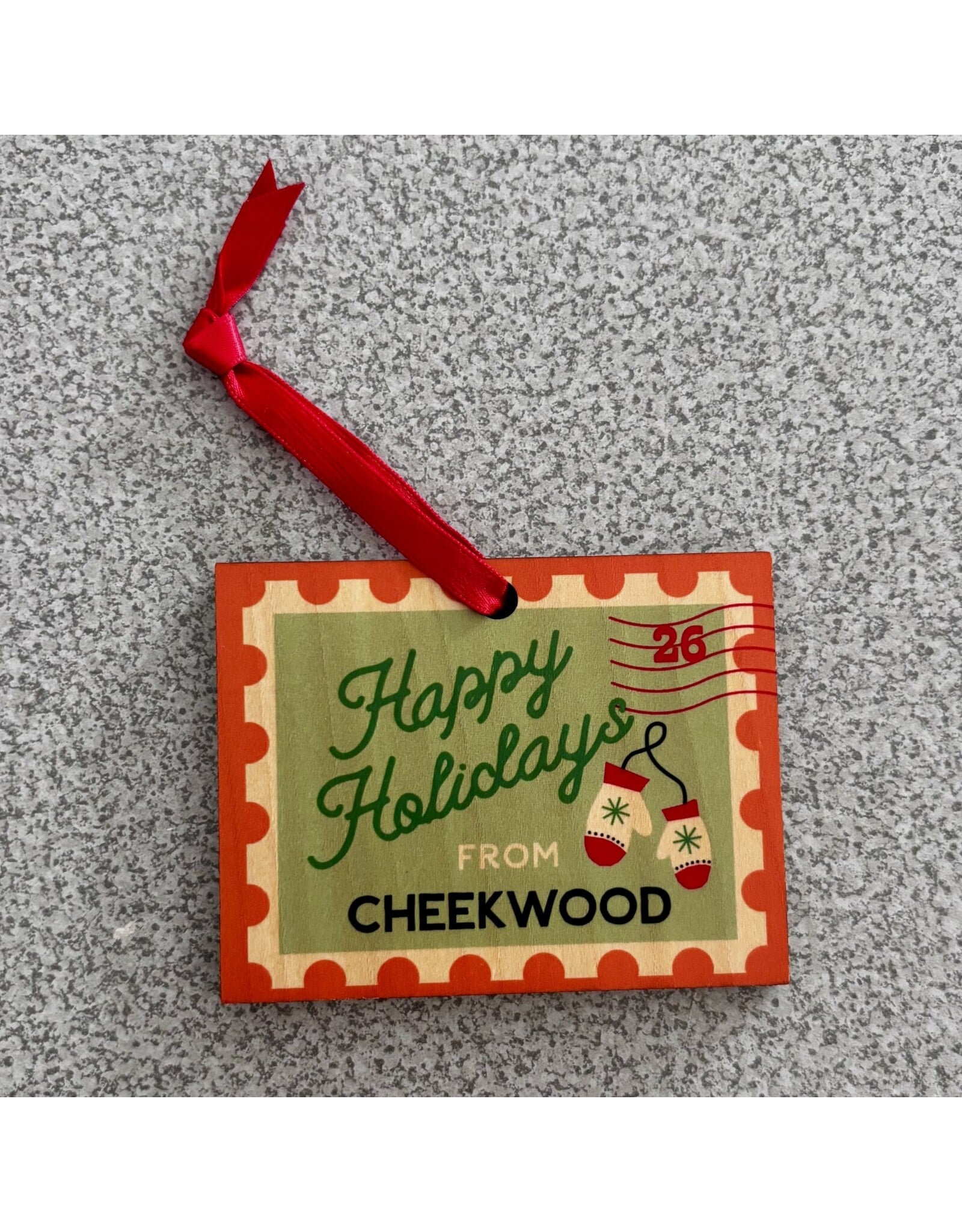 Cheekwood Postage Stamp Ornament