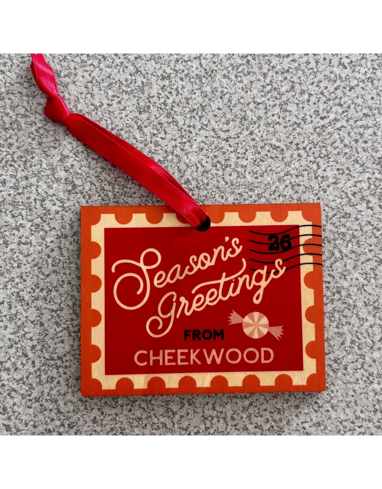 Cheekwood Postage Stamp Ornament
