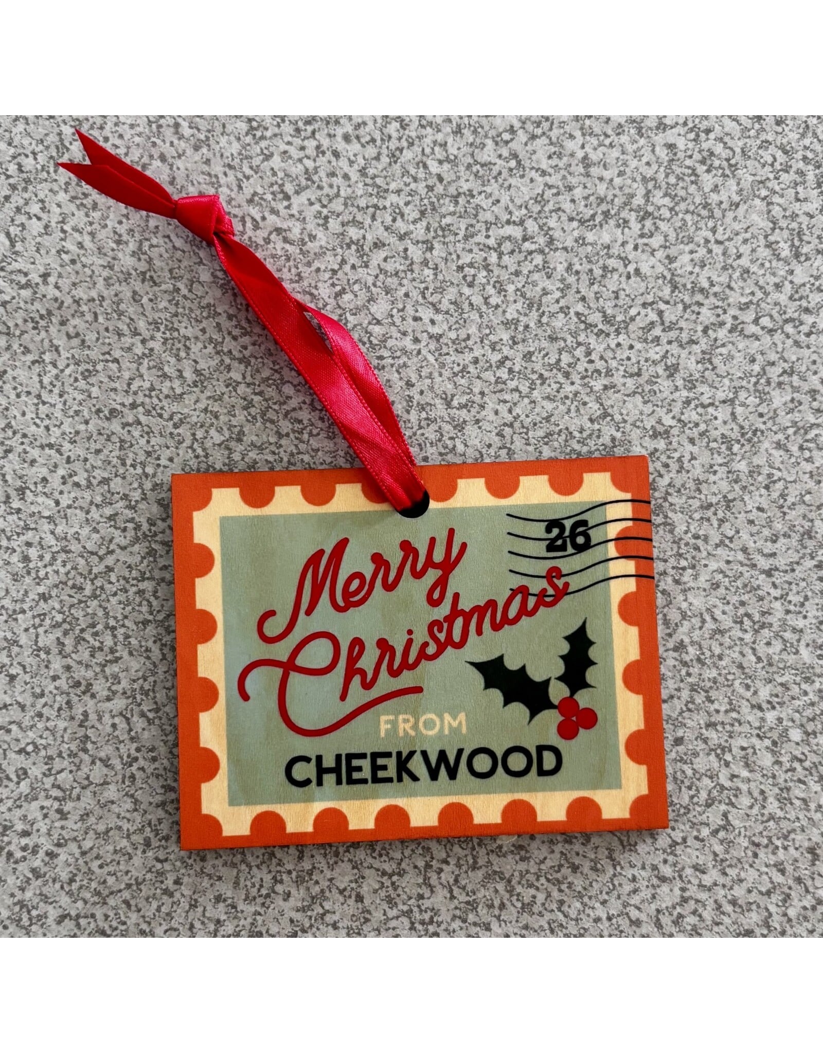 Cheekwood Postage Stamp Ornament