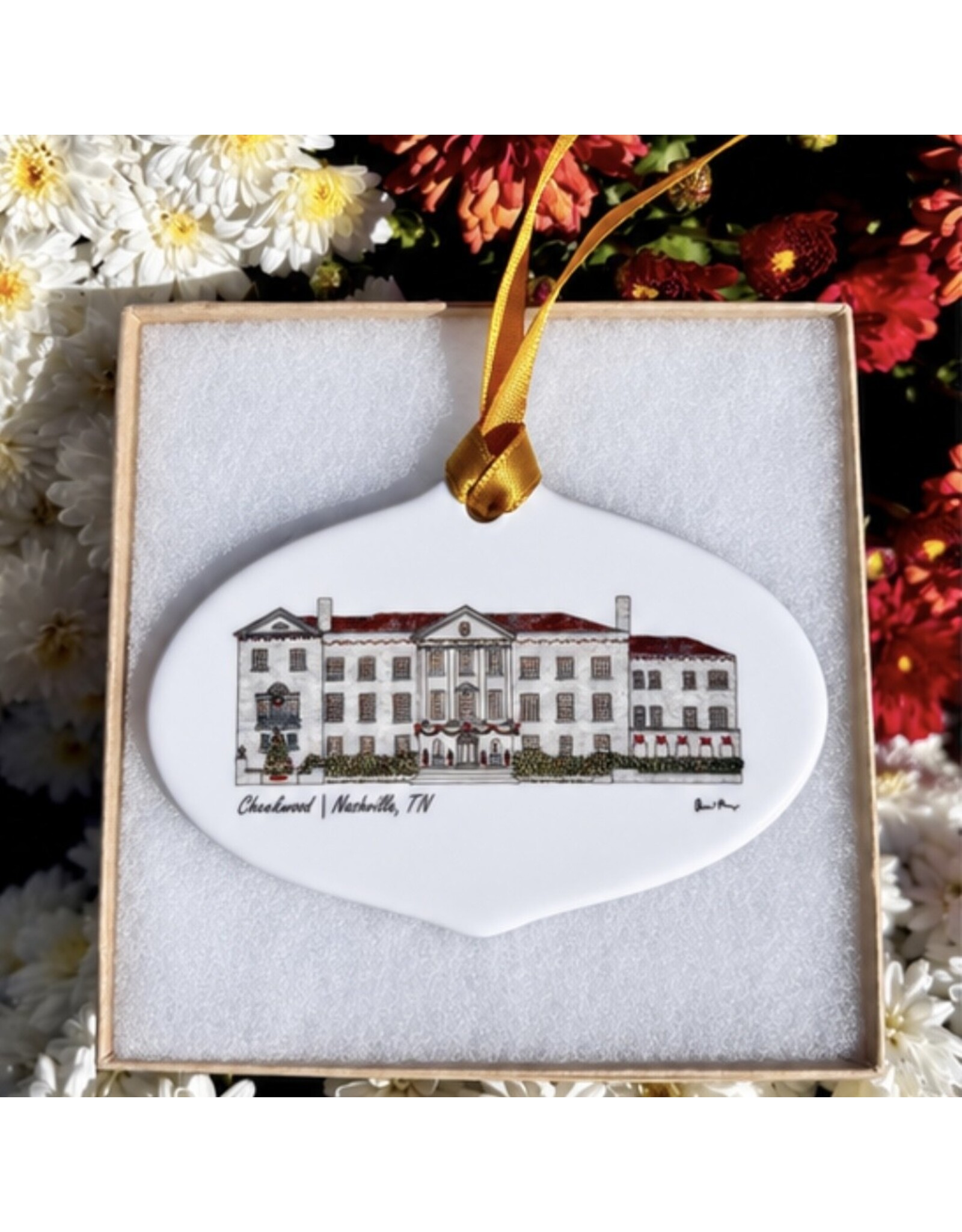 AB Holiday Mansion Ornament