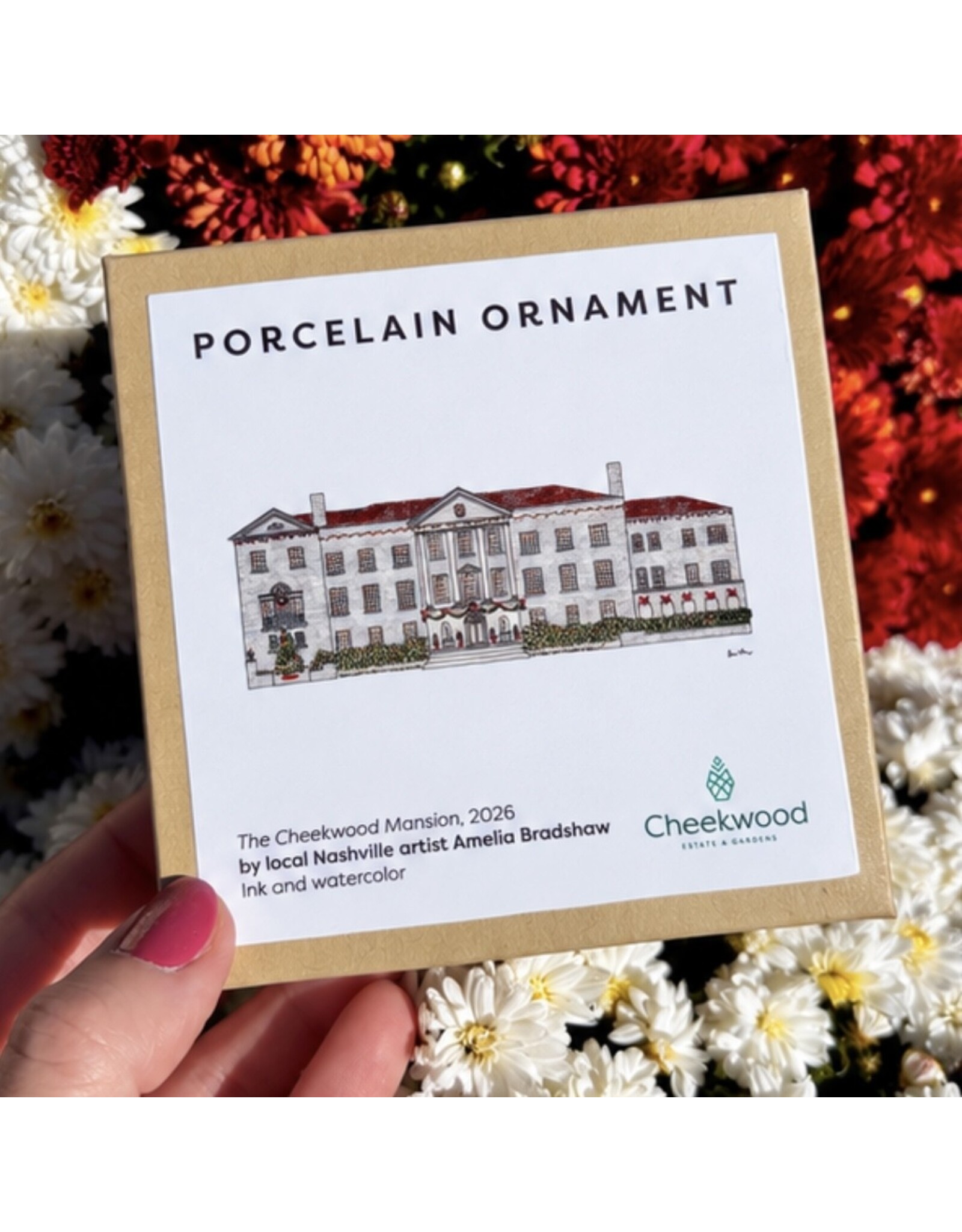 AB Holiday Mansion Ornament