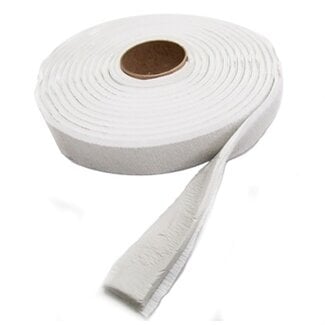 16' White Butyl Tape 1" x 1/4" Single