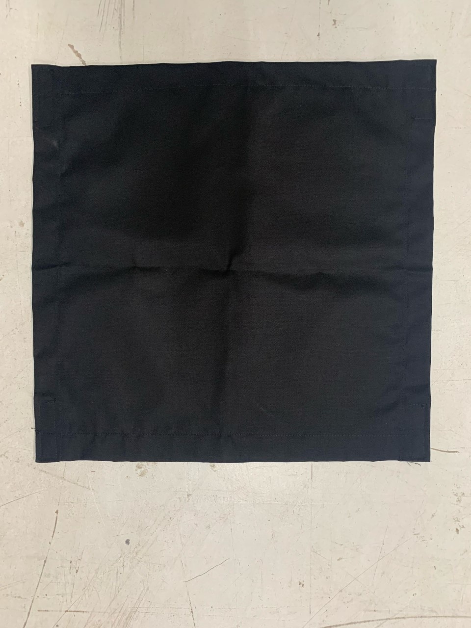 20x20 Black Curtain with Velcro Pleasure Land RV Surplus Store