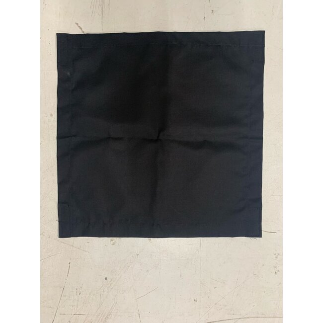 20X20 Black Curtain with Velcro