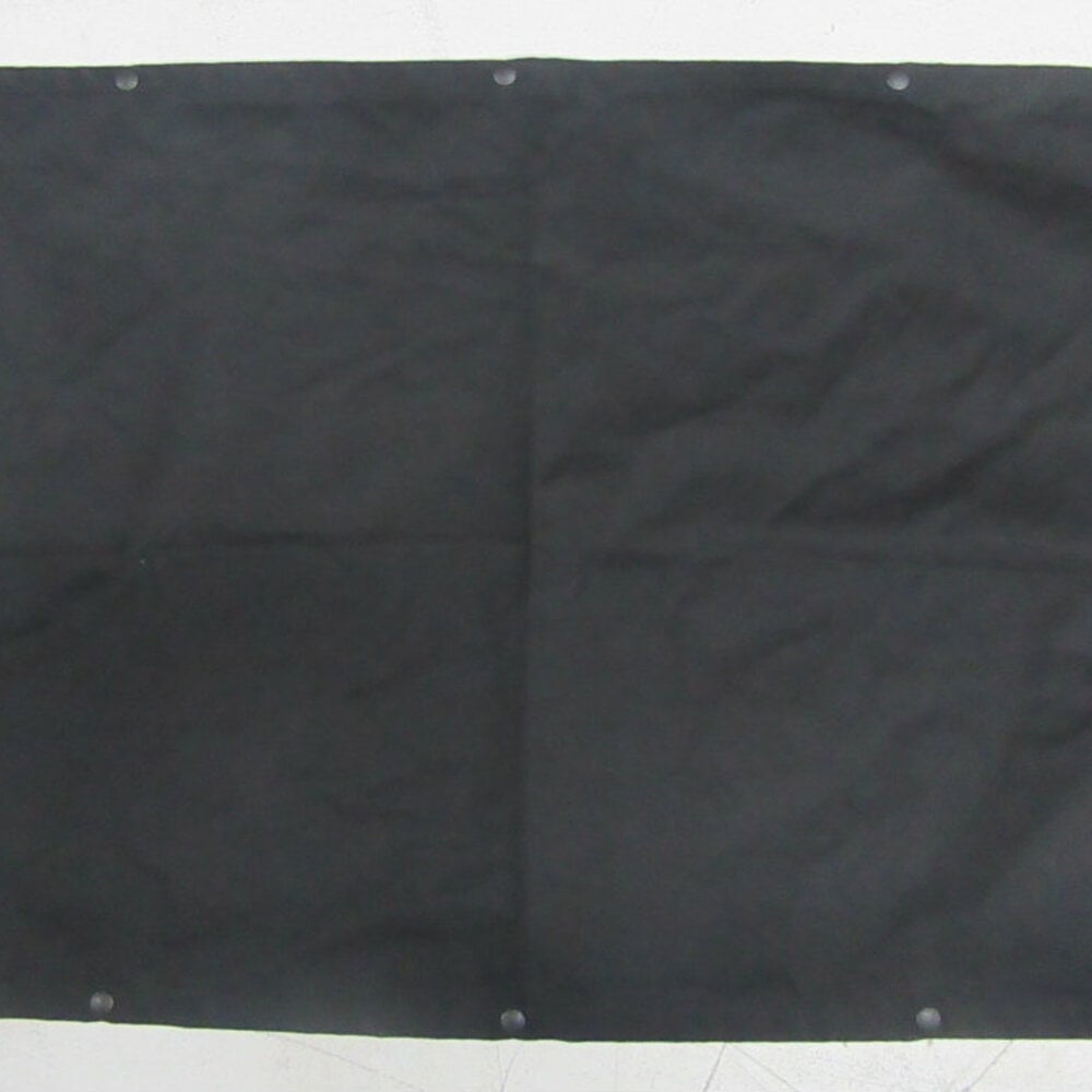 39X24Black Curtain with Snaps