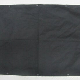 39X 24 Black Curtain with Snaps