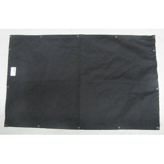 39X 24 Black Curtain with Snaps
