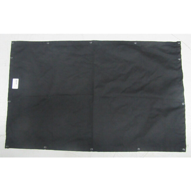39X24Black Curtain with Snaps