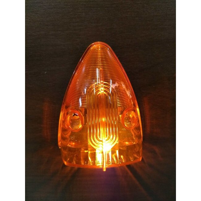 Amber Teardrop Light