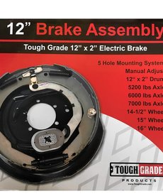 12X2 Electric Brake Assembly Left