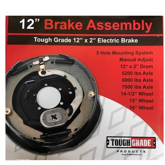 12X2 Electric Brake Assembly Left