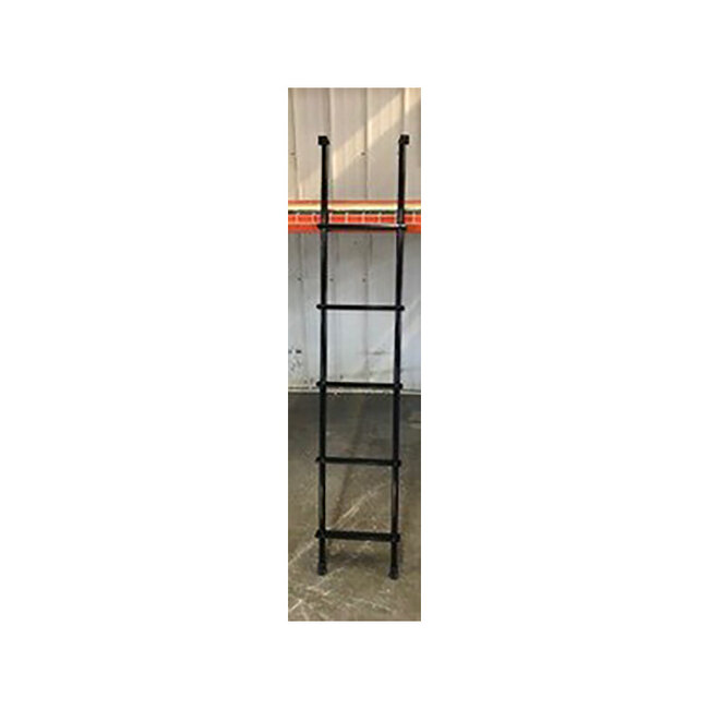 68" Black Aluminum Bunk Ladder