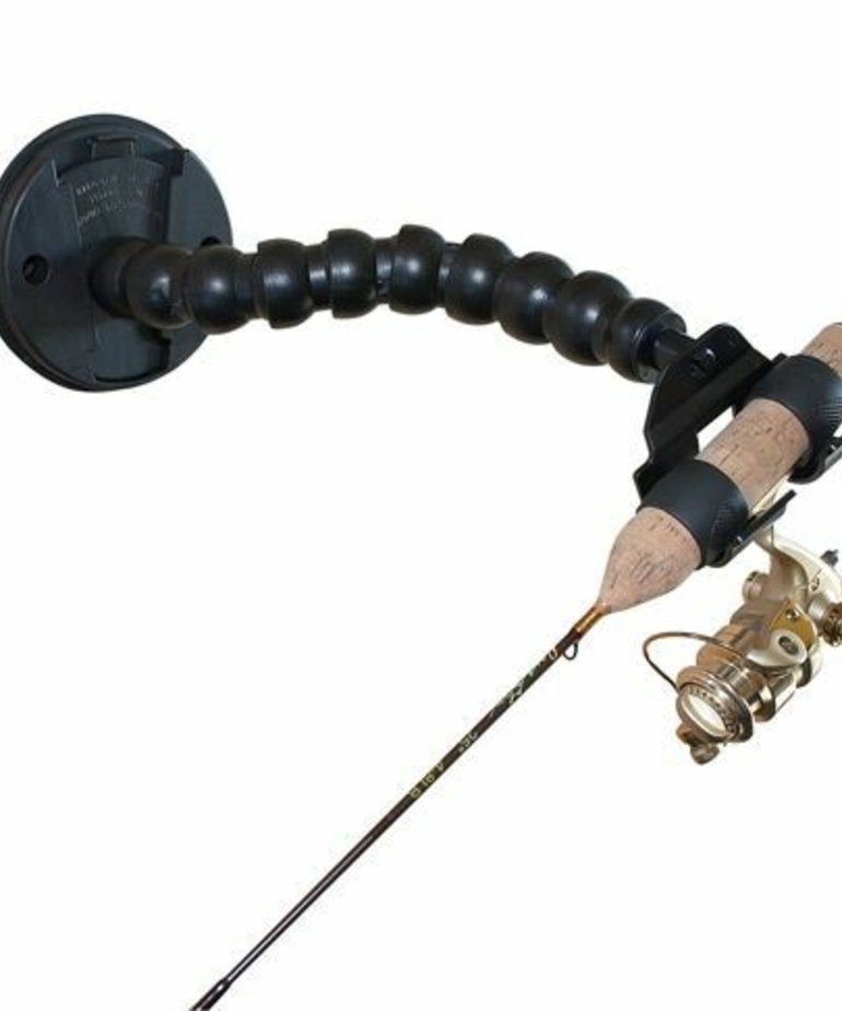 Ice Fishing Multi-Flex Rod Holder with Quick Wall Mount