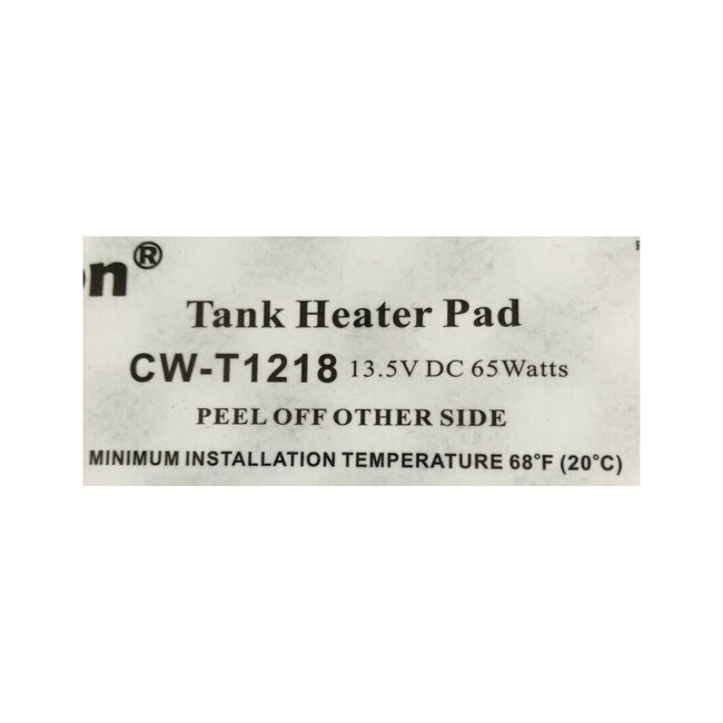 Heating Pad for Tanks