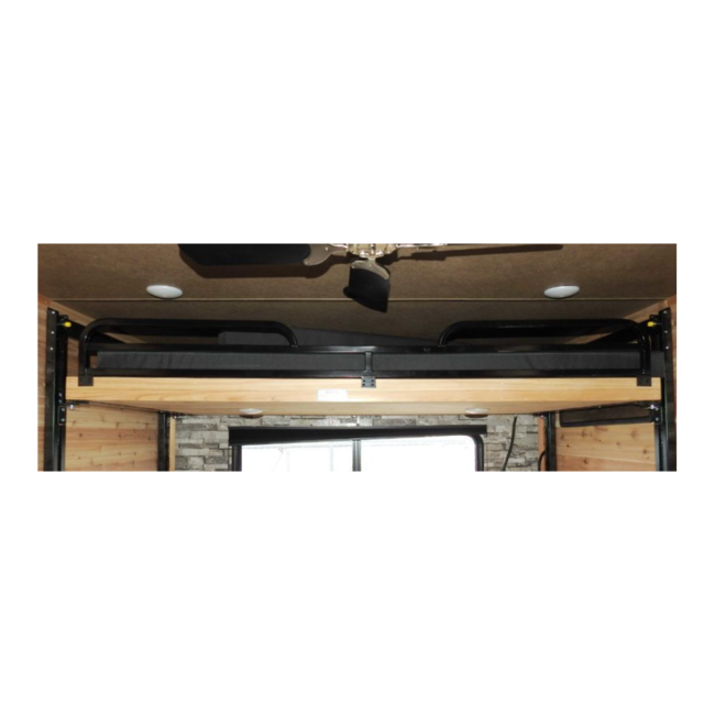 80" Bunk Safety Rail Black