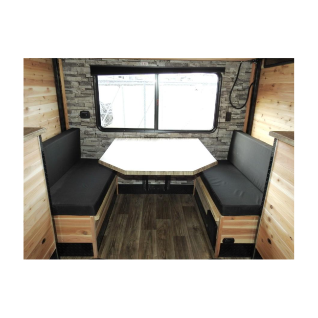 15" Black Dream Dinette Dual Mount