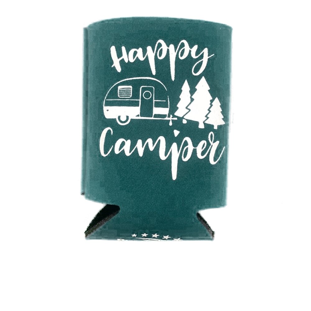 Camping Can Koozie