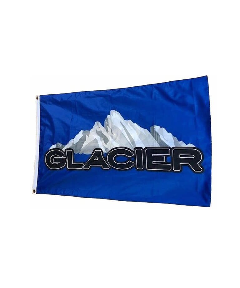 Glacier Two Sided 3x5 Flag