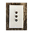 RCA Wall Plate, Red/Yellow/White