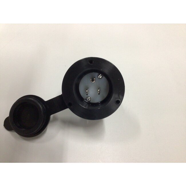 15AMP/125V Black Inlet