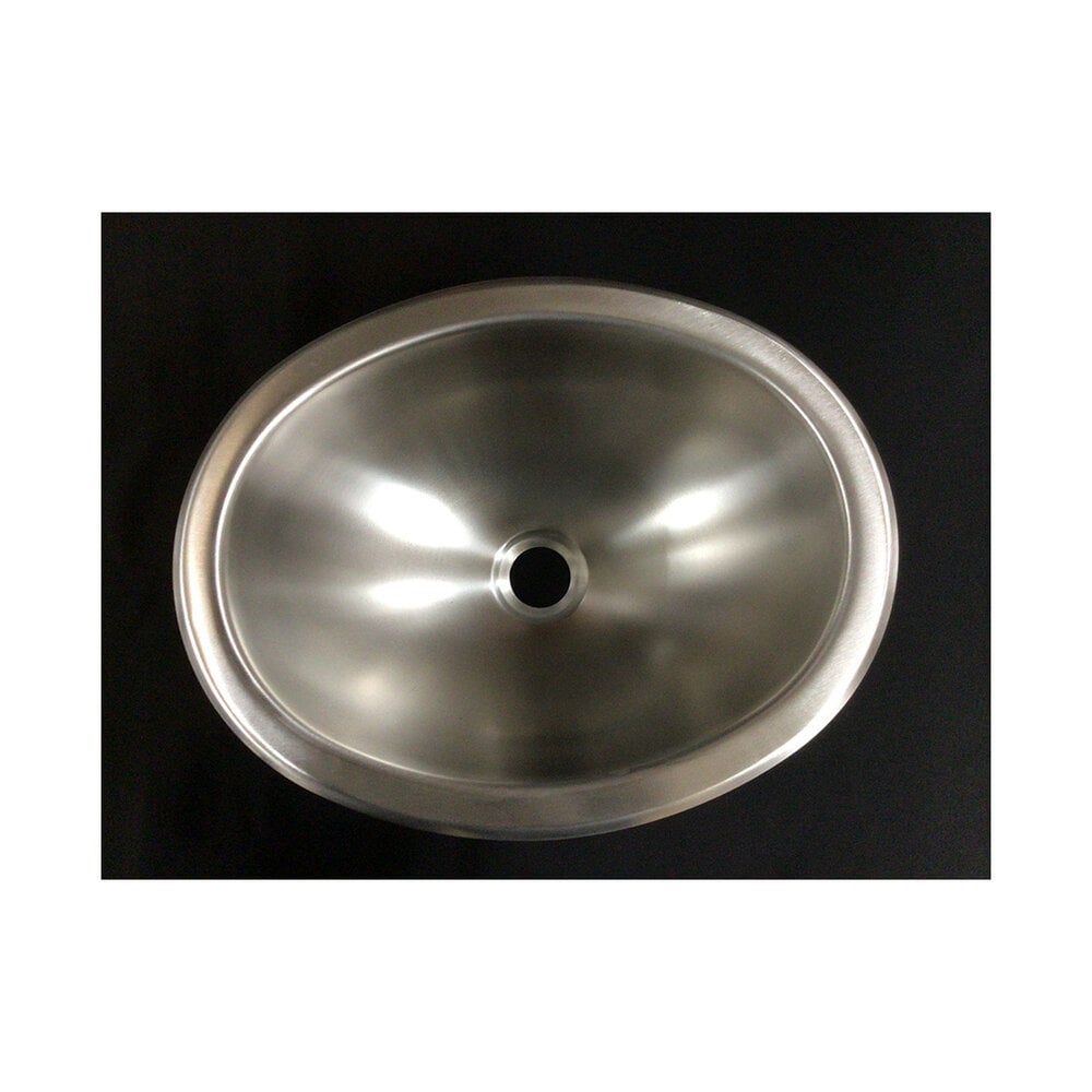 10X13 Stainless Steel Oval Sink