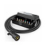 7 Way Plug with Junction Box 8'
