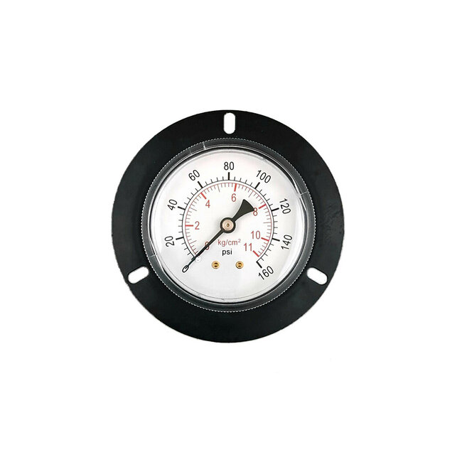 2" Air Gauge, 0-160 PSI, 1/4 NPT
