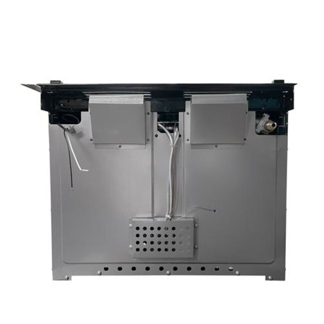 Greystone 17'' Black Oven/Range Combo with Oven Light