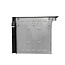 Greystone 17'' Black Oven/Range Combo with Oven Light