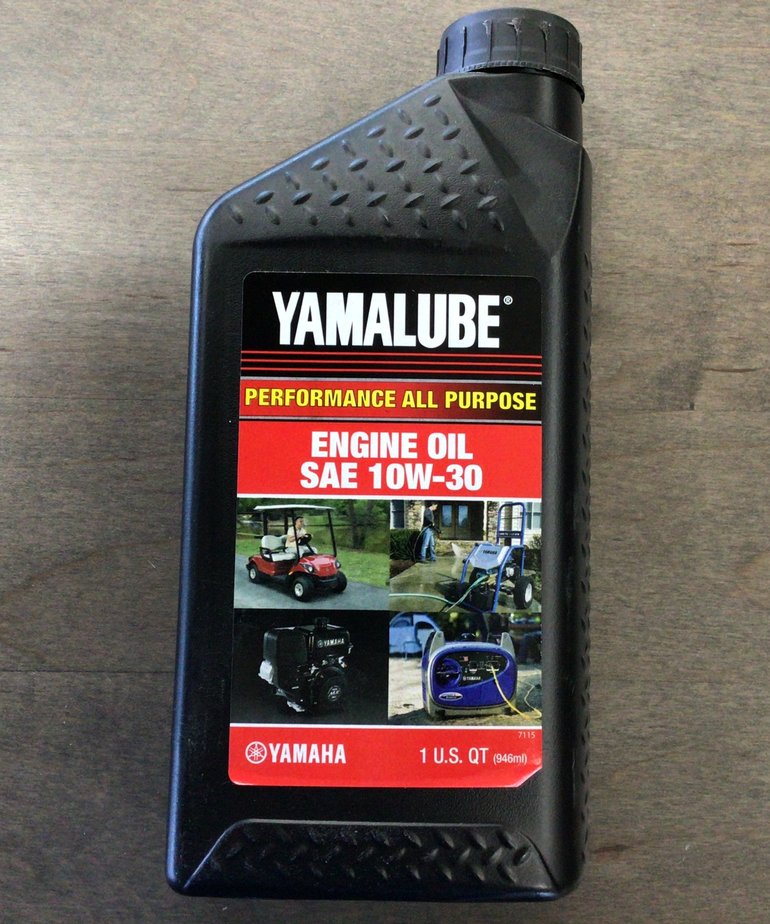 Yamaha Golf & Generator Oil, 10W30, 1 QT