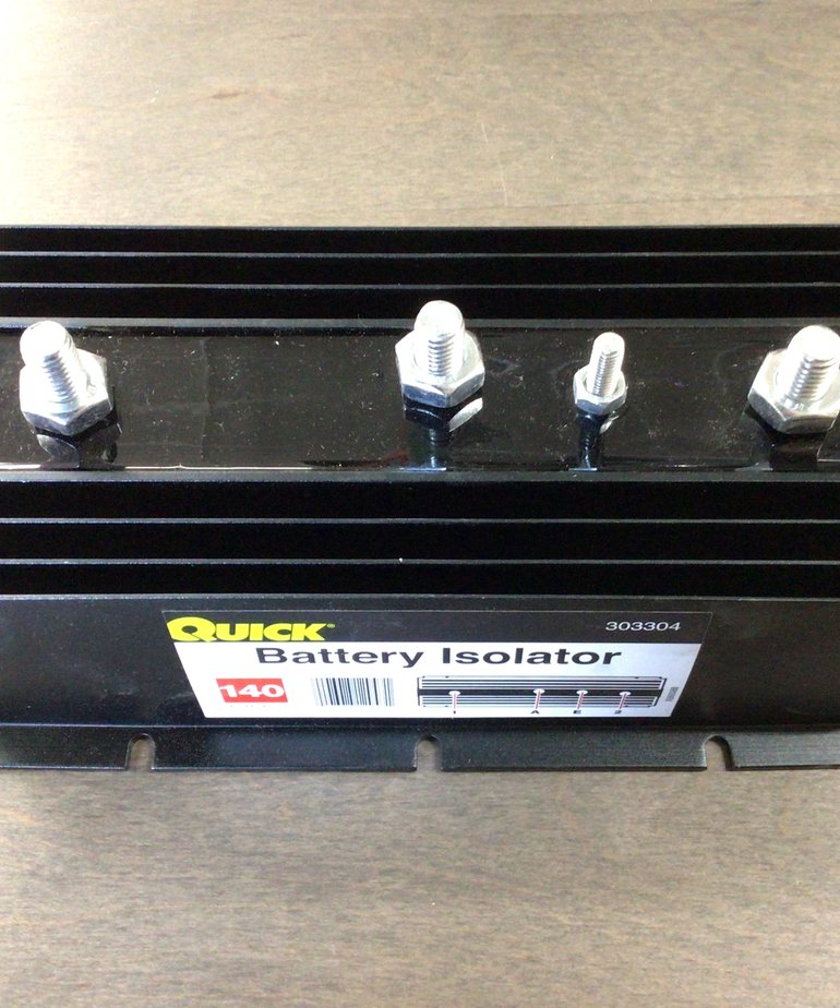 Quick Cable 303304 140 Amp Battery Isolator Quick Cable 303304 140 Amp Battery Isolator