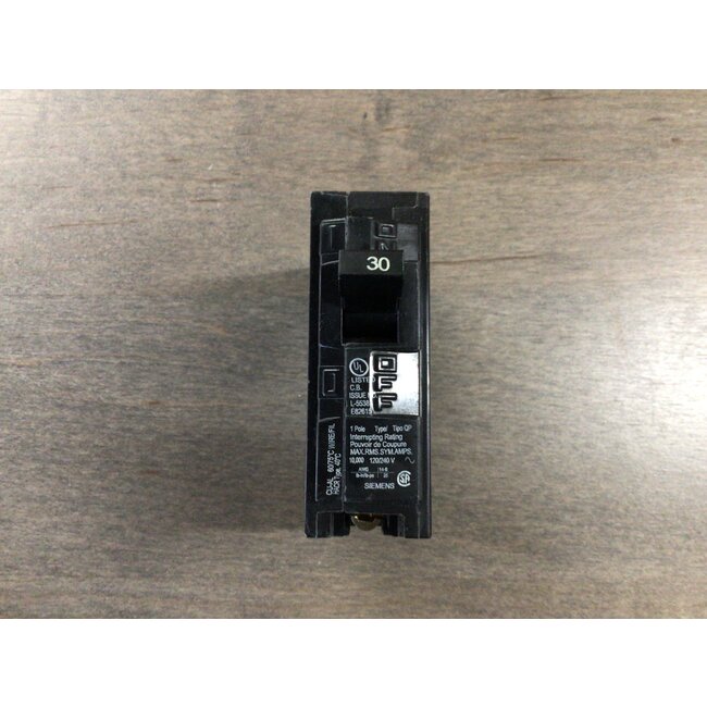 Siemen Q130 30AMP Breaker