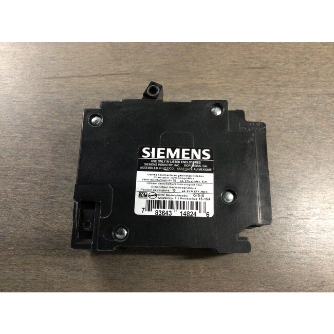 Siemen 15AMP Twin Breaker Q1515