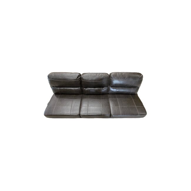 72" RV Jackknife Sofa With Light Up Cupholder - Brown