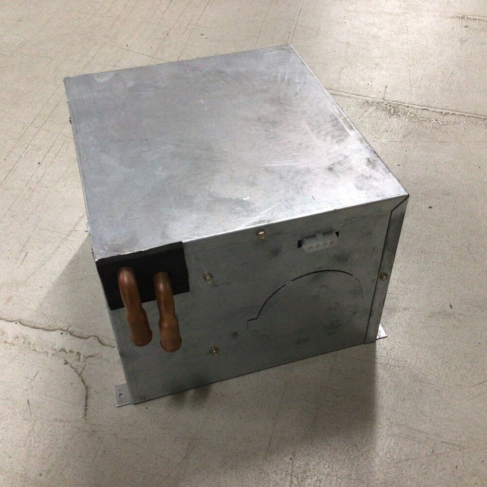 Metal Heat Exchanger with Duct Holes