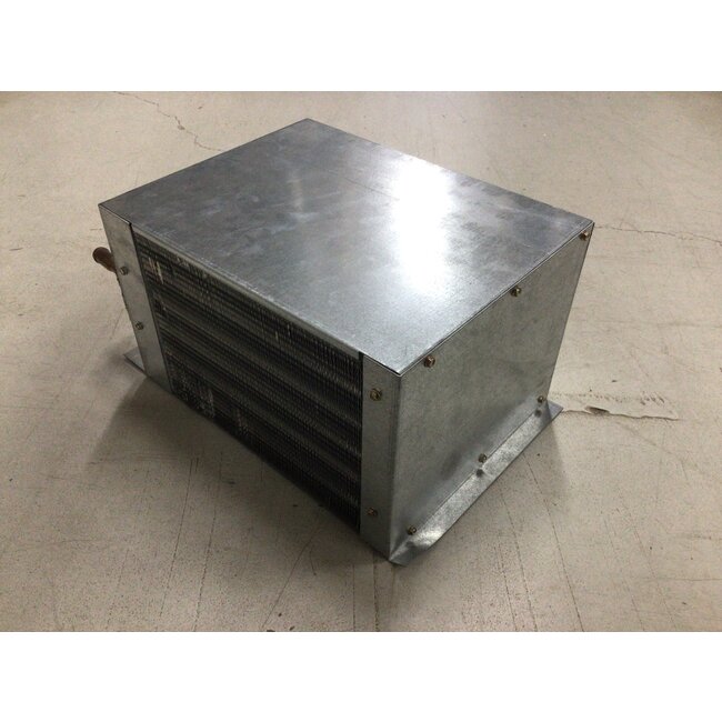 Metal Heat Exchanger with Flap