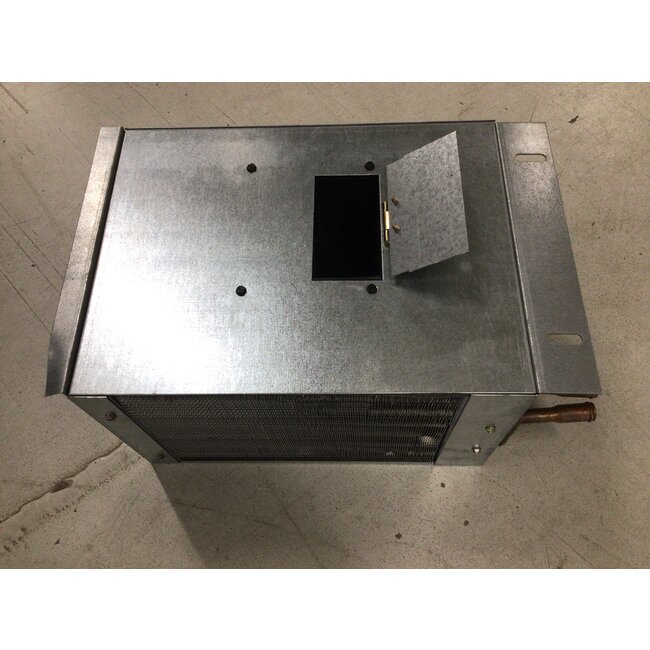 Metal Heat Exchanger with Flap