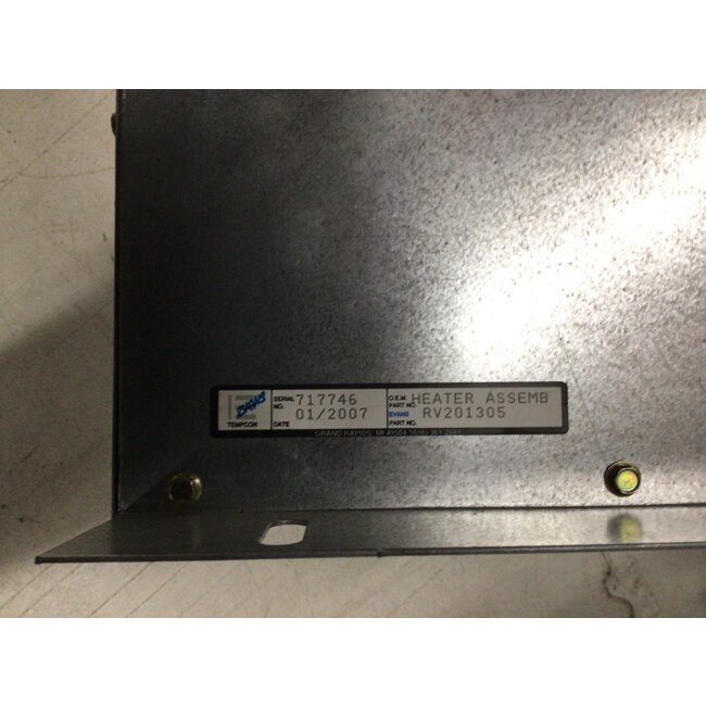 Metal Heat Exchanger with Flap