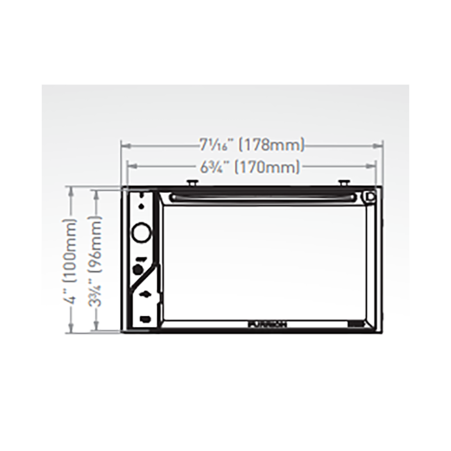 Furrion NV2200 Double DIN Touchscreen Stereo