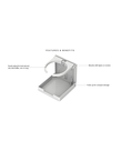 Fold-Up Adjustable Drink Holder Cupholder SFTS1-01