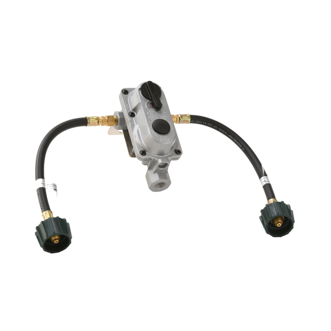Flame King Auto Changeover 2-Stage Propane Regulator